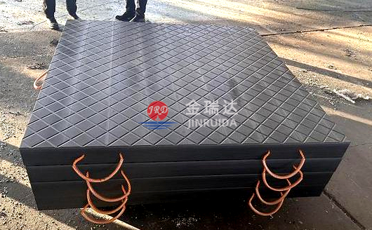 耐磨防滑纹支腿垫板 - 重型设备稳定支撑解决方案